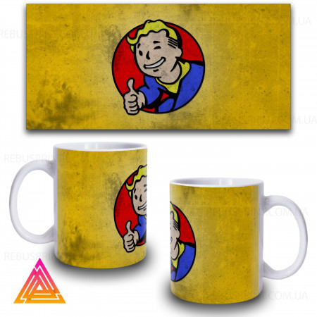 Чашка "Fallout Vault Boy"